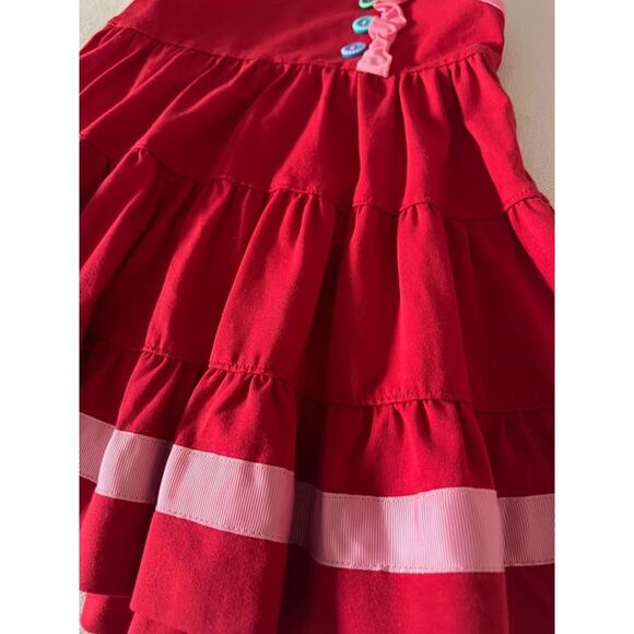 Matilda Jane Dress Size 2 Red Pullover Sleeveless Layering 2 sets available mult - Picture 6 of 6
